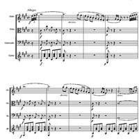 Quartetto No. 8 - Score
