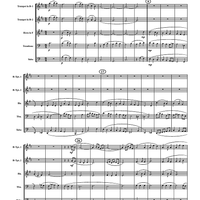 Away in a Manger - Score