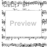 Concerto for guitar and strings - Guitar