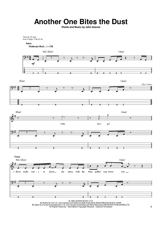 Another One Bites The Dust