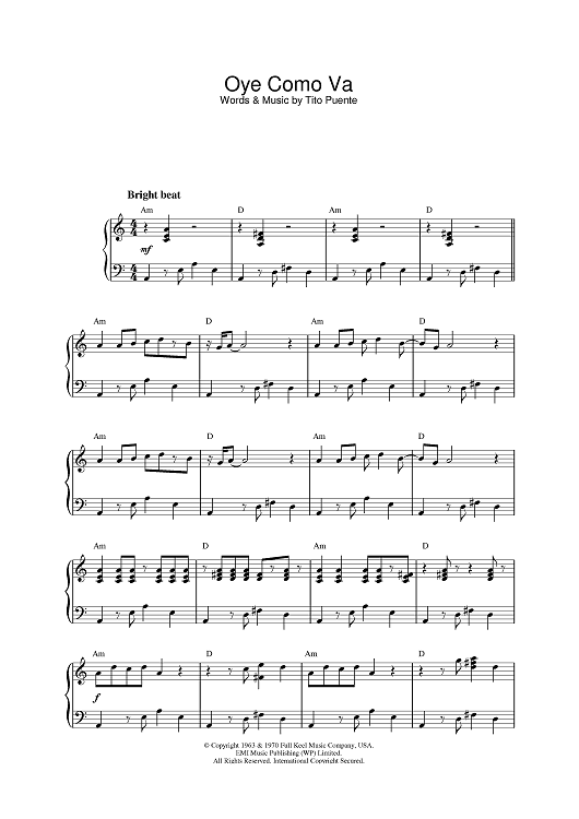 Oye Como Va