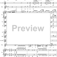 "Nelle guerre d'amore", No. 25 from "La Finta Semplice", Act 3, K46a (K51) - Full Score