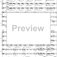 String Octet, Op. 20, Movement 1 - Score