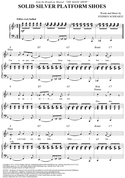 Solid Silver Platform Shoes