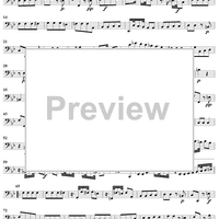 Trio Sonata in B-Flat Major, Wq161/1 - Cello