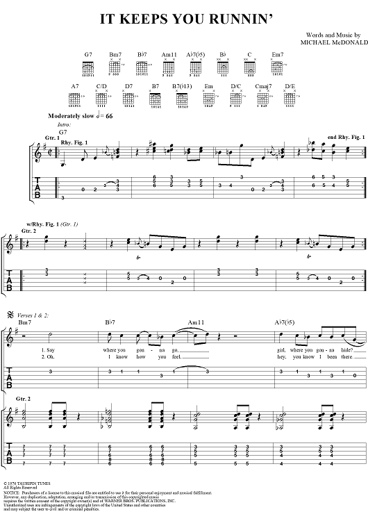 It Keeps You Runnin'