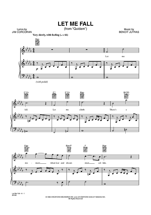 LET ME FALL (from “Quidam”)