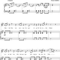 Winterreise (Song Cycle), Op.89, No. 06 - Wasserflut, D911 - No. 6 from "Winterreise"  Op.89