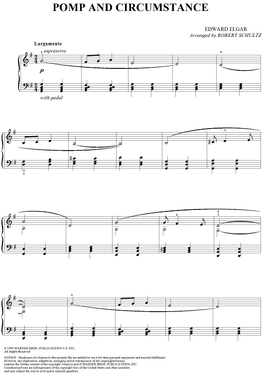 Pomp and Circumstance