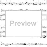 Flute Sonata No. 6 - Piano Score