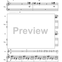 Sonata for Flute and Piano - Piano Score