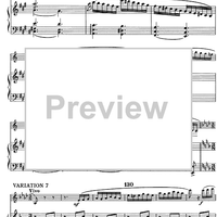 Advanced 1/1 - Variations on a theme by Paganini - Score