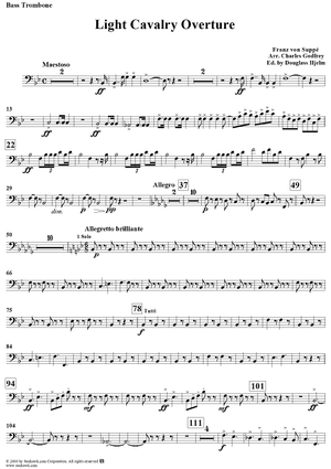 Light Cavalry Overture - Bass Trombone
