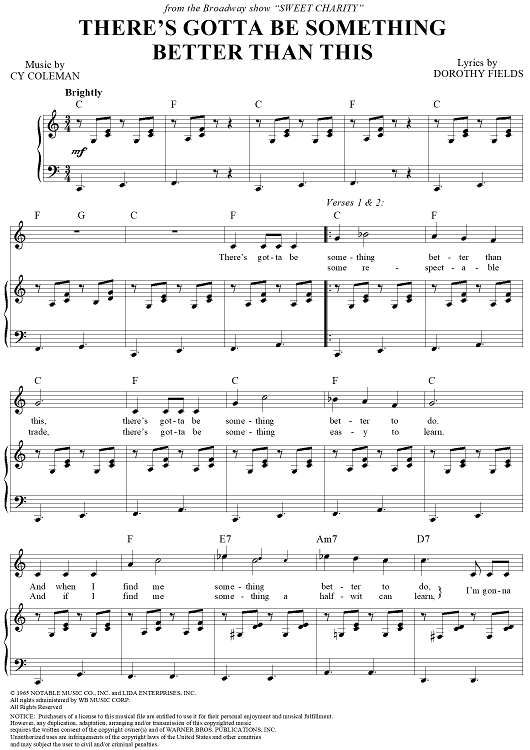 There's Gotta Be Something Better Than This