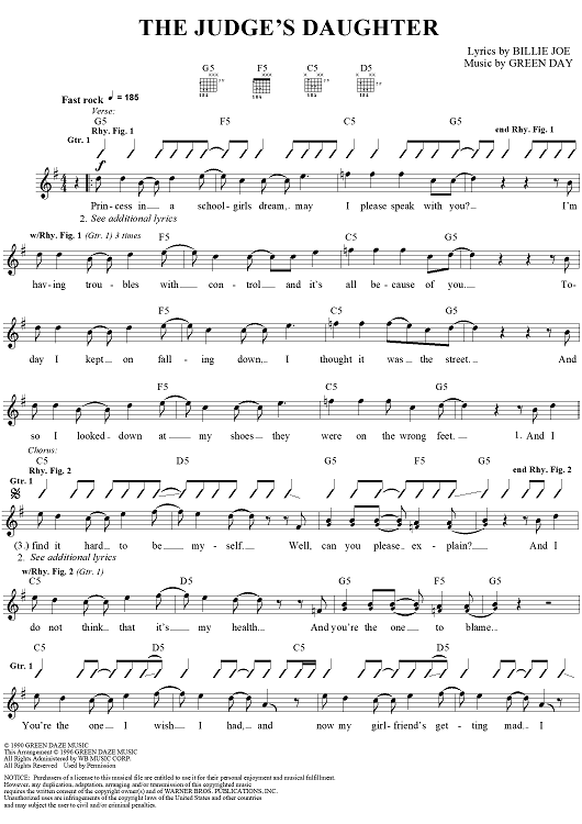 The Judge's Daughter