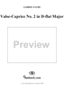 Valse-Caprice No. 2 in D-flat Major, Op. 38