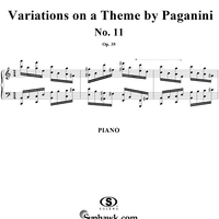 Paganini Variations, No. 11