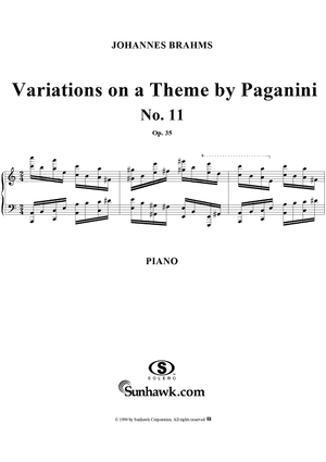 Paganini Variations, No. 11