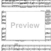 Divertimento No. 7 D Major KV205 - Score
