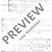 Spruchmotette - Choral Score