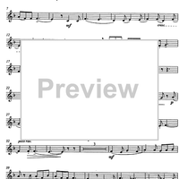 Fanfares et Chanson de Bergers - Clarinet in C