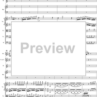 Flute & Harp Concerto in C Major, Movement 1 K297c (K299) - Full Score