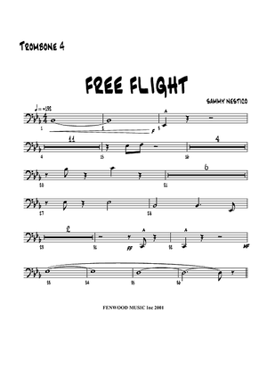 Free Flight! - Trombone 4