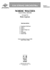 Nordic Waltzes - Score
