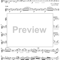 Trois Duos, Cah. 10 - Violin 1