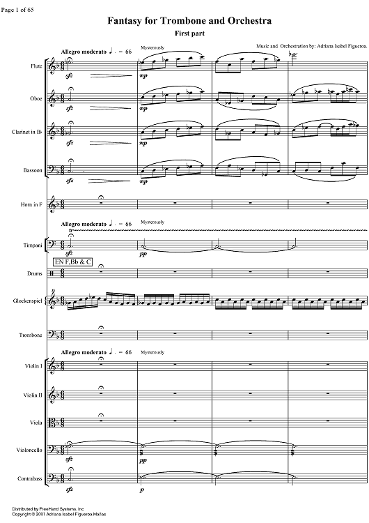 Fantasy - Full Score