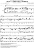 I Don't Care Who Knows It - Piano Score