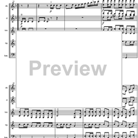 Minuet C Major D2d - Score