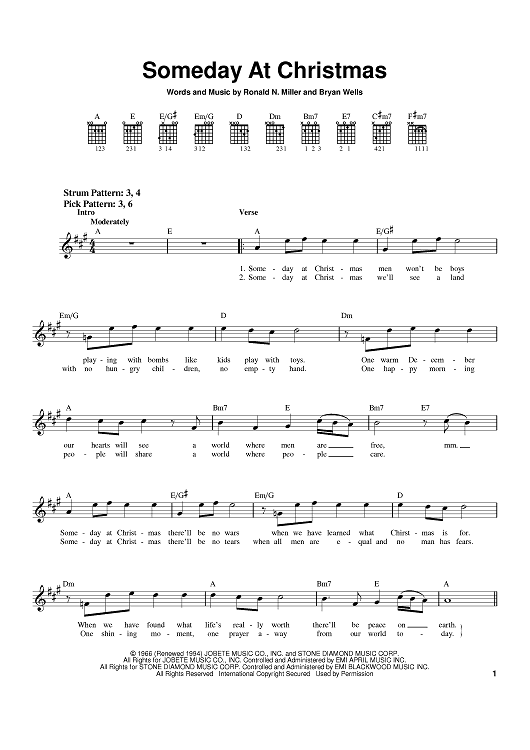 Someday At Christmas