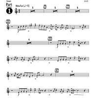 Bohemian Groove - Bb Instruments Part 1