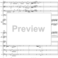 Brandenburg Concerto No. 5: Allegro - Score