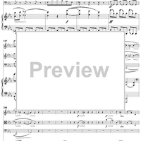 Piano Quartet No. 3 in C Minor, Movement 1 - Piano Score