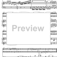 Piano Trio No. 3 Bb Major KV502 - Score