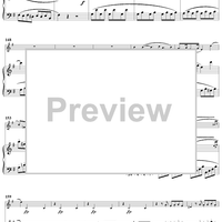 Violin Sonata No. 21 in E Minor, K300c (K304) - Piano Score