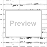 Aria: La calunnia, No. 8 from "Il Barbiere di Siviglia" - Full Score