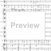 La Finta Giardiniera, Act 1, No. 8 "Hier vom Osten bis zum Westen" (Aria) - Full Score