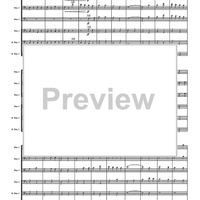 March from "Second Suite in F for Military Band" - Score