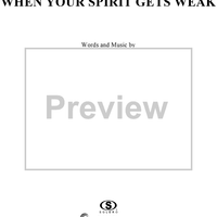 When Your Spirit Gets Weak