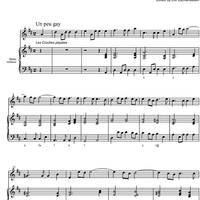 Sonata D Major - Score