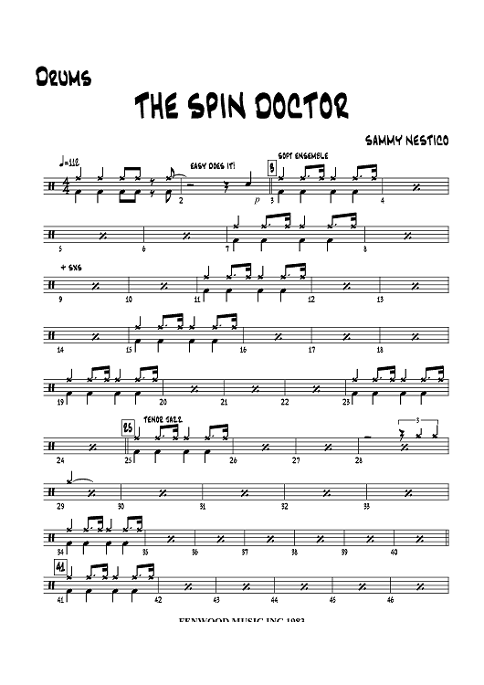The Spin Doctor - Drums