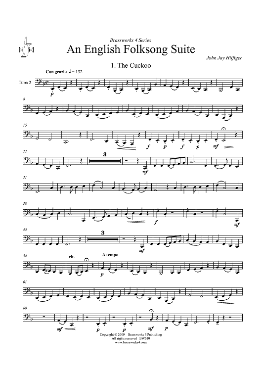An English Folksong Suite - Tuba 2