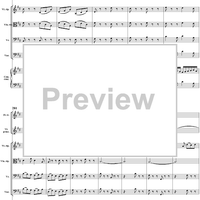 Brandenburg Concerto No. 5: Allegro - Score