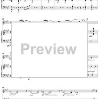 Fantaisie in A Major, Op. 124 - Harp Score