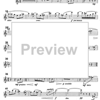 Autumnal encounters - Clarinet in B-flat