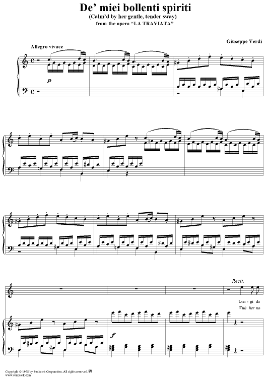 De' miei bollenti spiriti