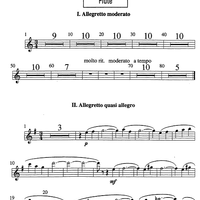 Divertissement - Flute